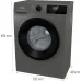 Стиральная машина Gorenje W2NHPI62SCSS класс: A загр.фронтальная макс.:6кг серый инвертор