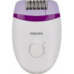 Эпилятор Philips BRE225/00 скор.:2 от электр.сети белый/фиолетовый