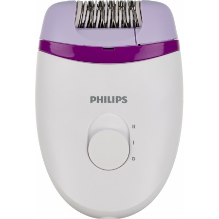 Эпилятор Philips BRE225/00 скор.:2 от электр.сети белый/фиолетовый