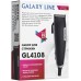 Машинка для стрижки Galaxy Line GL4108 черный 15Вт (насадок в компл:4шт)