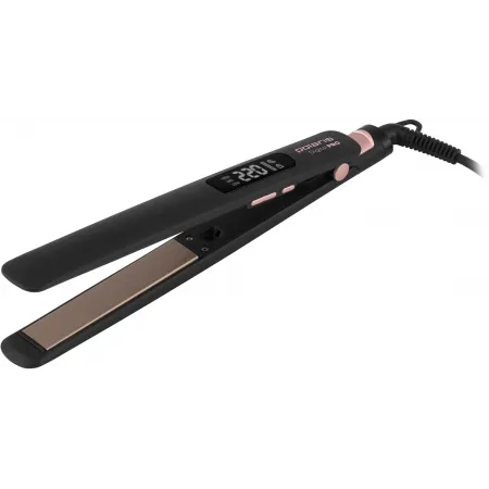 Щипцы Polaris PHS 5012KT UltraSlim Digital Pro 50Вт черный/розовый макс.темп.:220С покрытие:керамическое (PHS 5012KT)
