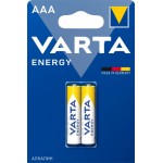 Батарея Varta Energy LR03 Alkaline AAA (2шт) блистер