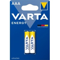 Батарея Varta Energy LR03 Alkaline AAA (2шт) блистер