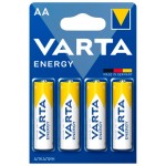 Батарея Varta Energy LR6 BL4 Alkaline AA (4шт) блистер