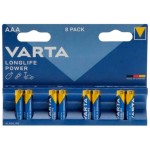 Батарея Varta Longlife power HIGH ENERGY Alkaline LR03 AAA (8шт) блистер