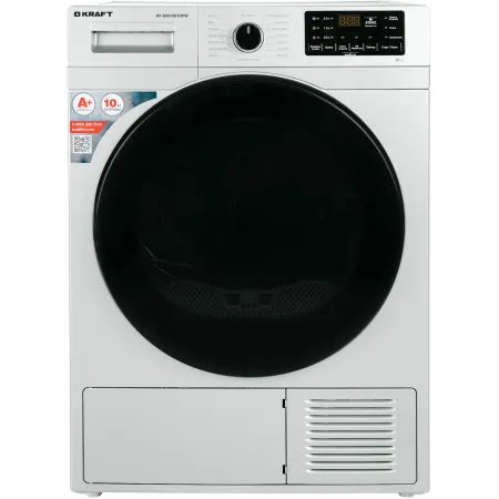 Сушильная машина Kraft KF-DM1001HPW кл.энер.:A+ макс.загр.:10кг белый