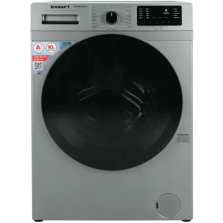 Стиральная машина Kraft KF-MDS10147G класс: A+++ загр.фронтальная макс.:10кг серый инвертор