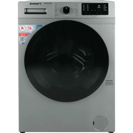 Стиральная машина Kraft KF-MDS12147G класс: A+++ загр.фронтальная макс.:12кг серый инвертор