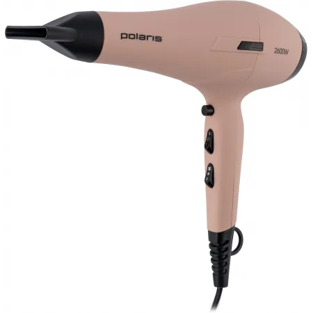 Фен Polaris PHD 2600ACi 2600Вт розовый/черный Фен Polaris PHD 2600ACi 2600Вт розовый/черный
