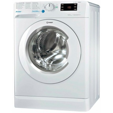 Стиральная машина Indesit BWE 81282 L класс: A загр.фронтальная макс.:8кг белый инвертер
