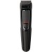 Триммер Philips MG3720/15 черный (насадок в компл:7шт)