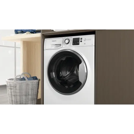 Стиральная машина Hotpoint NUS 5015 S RU класс: A загр.фронтальная макс.:5кг белый Стиральная машина Hotpoint NUS 5015 S RU класс: A загр.фронтальная макс.:5кг белый