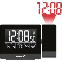Термогигрометр Levenhuk L70 с проекцией черный