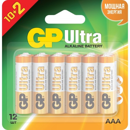 Батарея GP Ultra 15AU-2CR12 AA (12шт) блистер