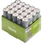 Батарея Buro Alkaline LR03 AAA 1300mAh (20шт) коробка