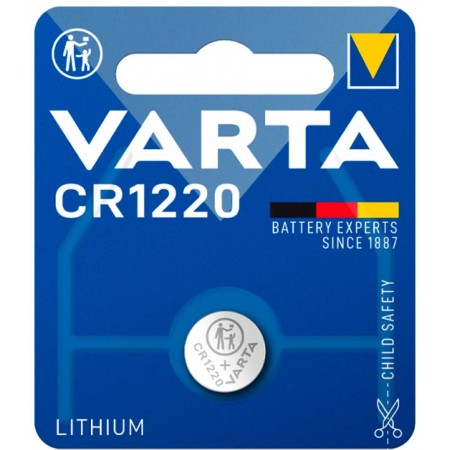 Батарея Varta Electronics Lithium CR1220 (1шт) блистер