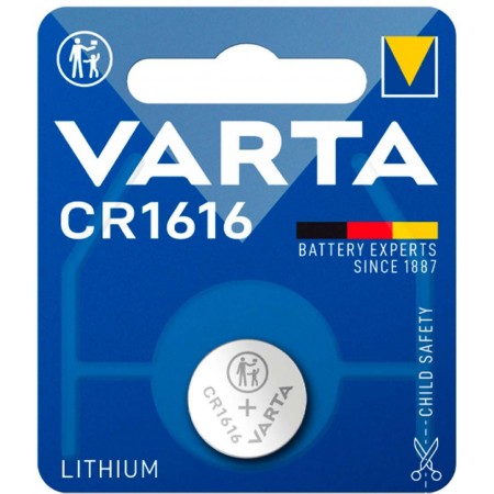 Батарея Varta Electronics Lithium CR1616 (1шт) блистер