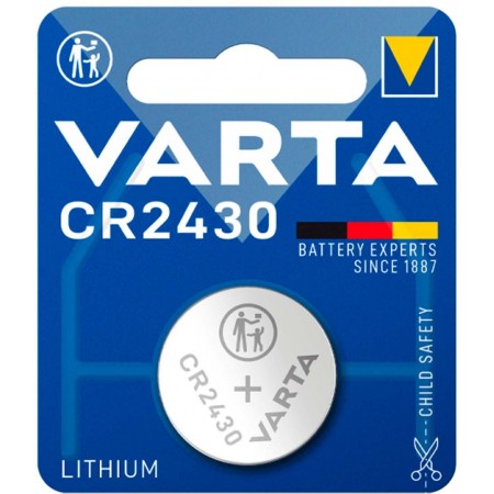 Батарея Varta Electronics Lithium CR2430 (1шт) блистер