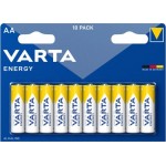 Батарея Varta Energy LR6 BL10 Alkaline AA (10шт) блистер