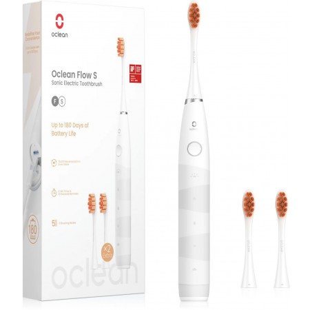 Набор электрических зубных щеток Oclean Flow Set F5002 белый