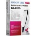 Машинка для стрижки Galaxy Line GL 4106 белый/черный 12Вт (насадок в компл:6шт)