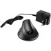 Машинка для стрижки Galaxy Line GL 4155 серебристый/черный (насадок в компл:4шт)