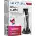Машинка для стрижки Galaxy Line GL 4155 серебристый/черный (насадок в компл:4шт)