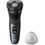 Бритва роторная Philips S3144/00 реж.эл.:3 питан.:аккум. темно-синий