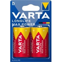 Батарея Varta LongLife Max Power Alkaline D LR20 (2шт) блистер Батарея Varta LongLife Max Power Alkaline D LR20 (2шт) блистер