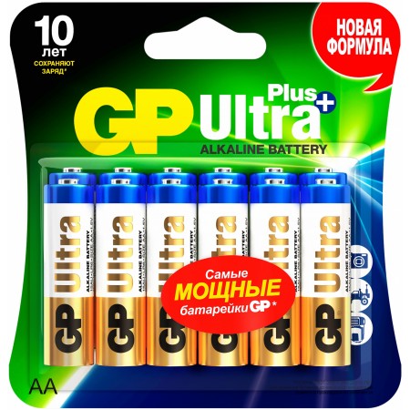 Батарея GP Ultra Plus Alkaline GP 15AUP-2CR12 AA (12шт) блистер