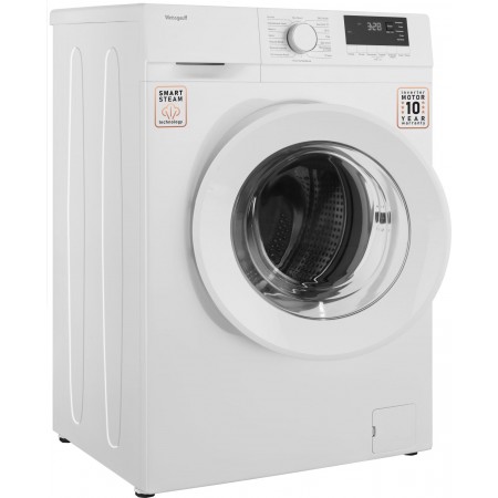 Стиральная машина Weissgauff WM 46127 DC Inverter Steam класс: A+++ загр.фронтальная макс.:7кг белый инвертер