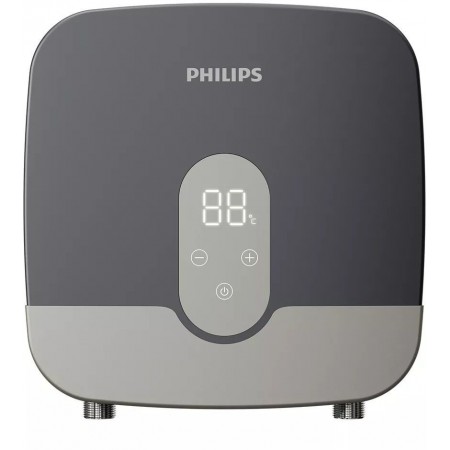 Водонагреватель Philips AWH1006/51(55LA) 5.5кВт электрический над раковиной/серый