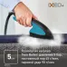 Отпариватель напольный Tefal Ixeo+ QT1511E0 2980Вт черный/голубой