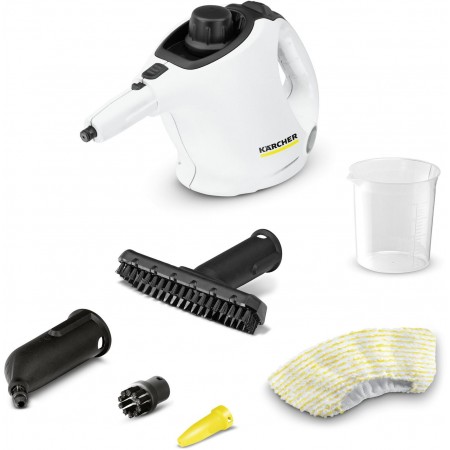 Пароочиститель ручной Karcher SC 1 EU 1200Вт белый