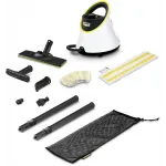 Пароочиститель напольный Karcher EasyFix SC 2 Deluxe 1500Вт белый/желтый