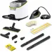 Пароочиститель напольный Karcher SC 4 Deluxe Iron EasyFix 2200Вт белый