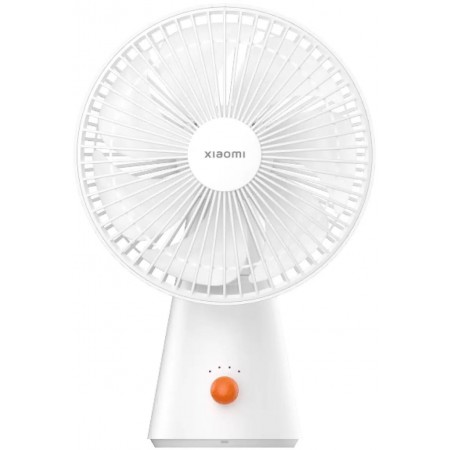 Вентилятор настольный Xiaomi Rechargeable Mini Fan 10Вт скоростей:4 белый