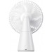 Вентилятор настольный Xiaomi Rechargeable Mini Fan 10Вт скоростей:4 белый