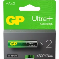 Батарея GP Ultra Plus Alkaline 15AUPA21-2CRSB2 AA (2шт) блистер Батарея GP Ultra Plus Alkaline 15AUPA21-2CRSB2 AA (2шт) блистер