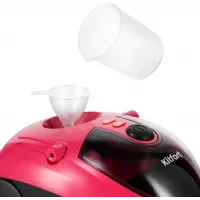 Пароочиститель напольный Kitfort КТ-9218 1500Вт черный/малиновый Пароочиститель напольный Kitfort КТ-9218 1500Вт черный/малиновый