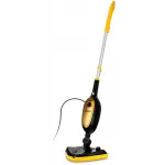 Швабра паровая Kitfort КТ-1067 1300Вт черный/желтый