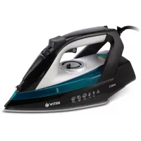 Утюг Vitek VT-8324 2300Вт черный/белый/синий