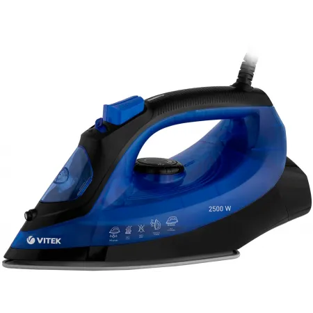 Утюг Vitek VT-8323 2500Вт синий/черный