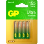 Батарея GP Ultra Alkaline 24AUA21-2CRSBC4 AAA (4шт) блистер