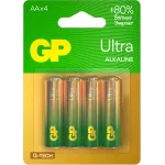 Батарея GP Ultra Alkaline 15AUA21-2CRSBC4 AA (4шт) блистер