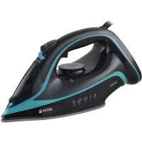 Утюг Vitek VT-8334 2600Вт черный/бирюзовый