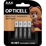 Батарея Opticell Basic LR03 AAA (4шт) блистер