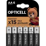 Батарея Opticell Basic LR6 AA (6шт) блистер