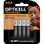 Батарея Opticell Professional LR03 AAA (4шт) блистер