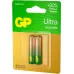 Батарея GP Ultra Alkaline 24AUA21-2CRSBC2 AAA (2шт)